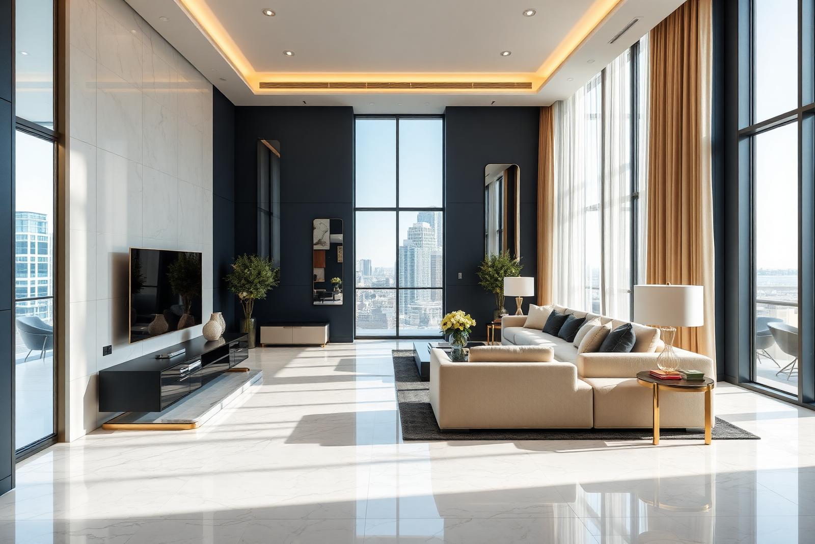 Intérieur luxueux d'un appartement ASSI BAT